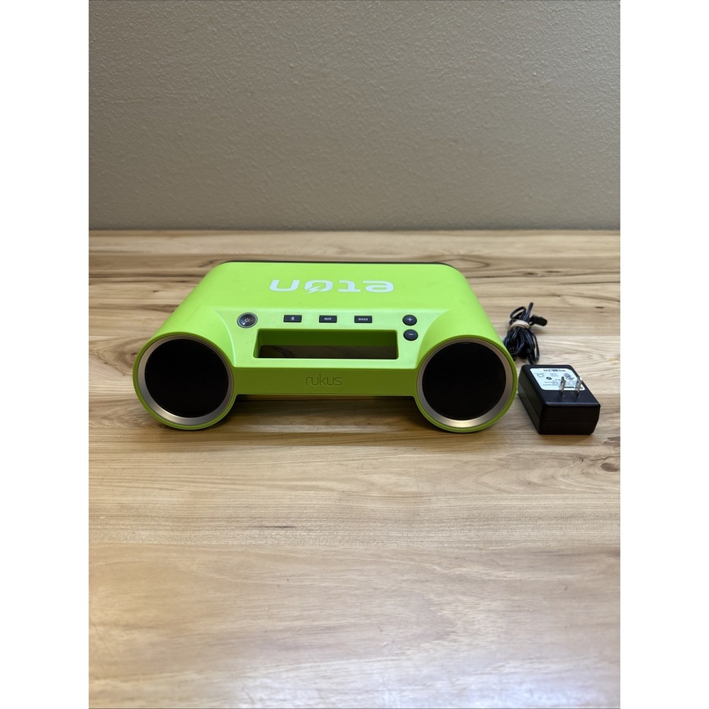 Eton Rukus RK100 Portlable Bluetooth Sound System w/ Adapter | No Batteries